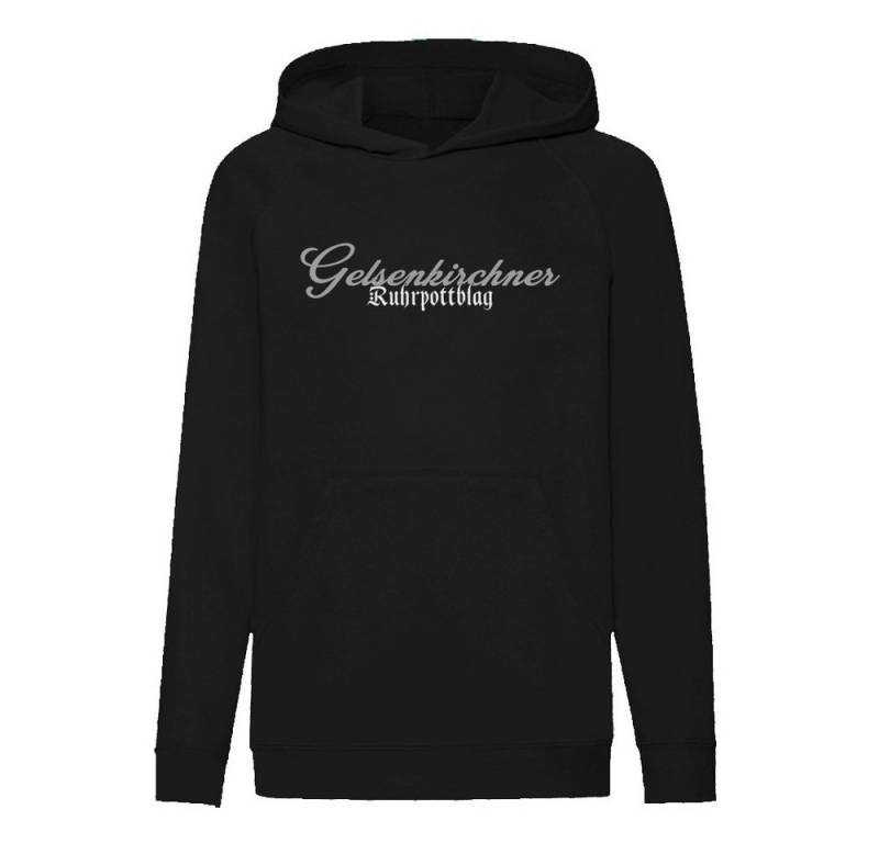 G-graphics Hoodie Gelsenkirchner Ruhrpottblag Kinder Hoodie / Kapuzenpullover mit coolem Ruhrgebiets-Motiv / Print von G-graphics