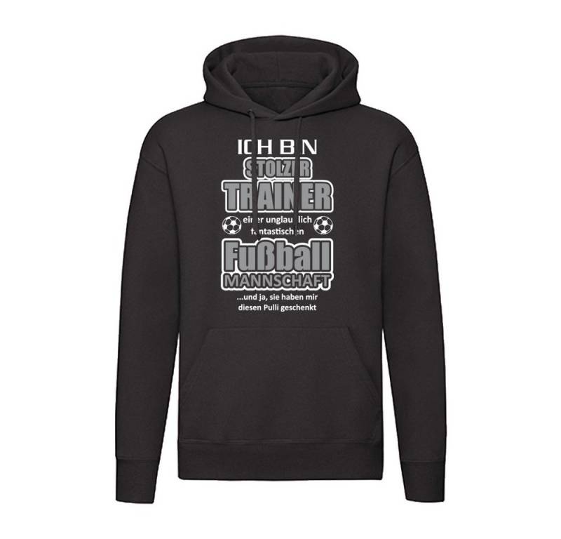 G-graphics Hoodie Ich bin stolzer Trainer einer ... fantastischen Fußballmannschaft mit trendigem Frontprint mit Spruch von G-graphics