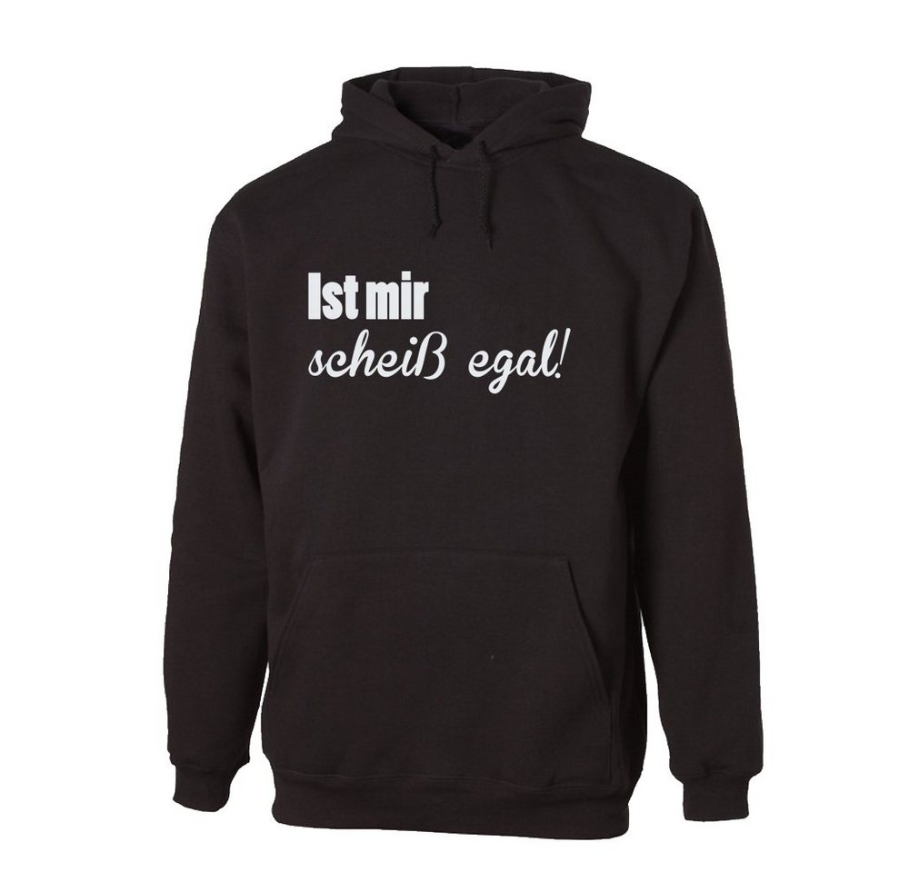 G-graphics Hoodie Ist mir scheiß egal! mit trendigem Frontprint, Aufdruck auf der Vorderseite, Spruch/Sprüche/Print/Motiv, für jung & alt von G-graphics