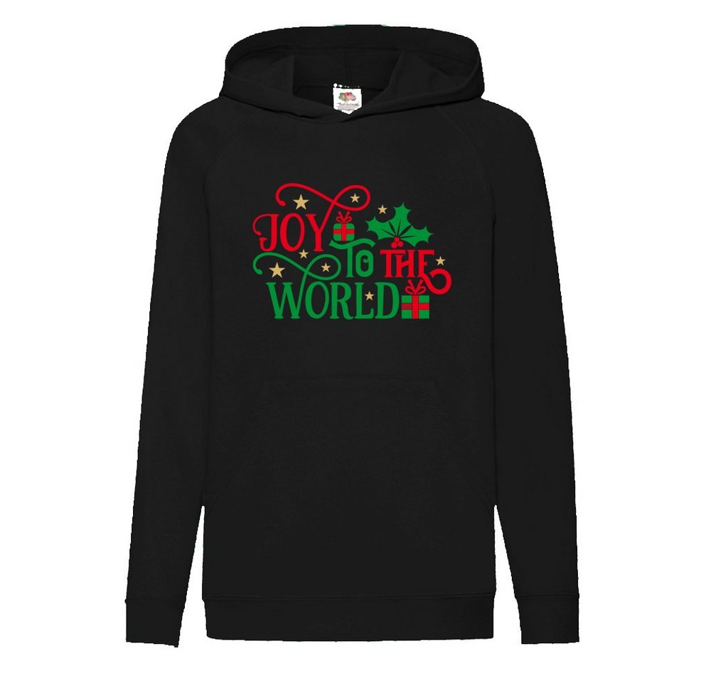 G-graphics Hoodie Joy to the world Kinder Hoodie / Kapuzenpullover mit schönem Winter- & Weihnachtsmotiv von G-graphics