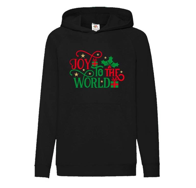 G-graphics Hoodie Joy to the world Kinder Hoodie / Kapuzenpullover mit schönem Winter- & Weihnachtsmotiv von G-graphics