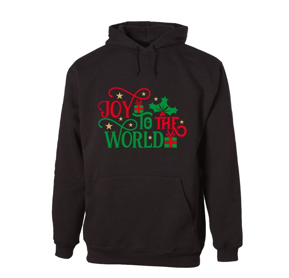 G-graphics Hoodie Joy to the world mit trendigem Frontprint, Aufdruck auf der Vorderseite, Spruch/Sprüche/Print/Motiv, für jung & alt von G-graphics