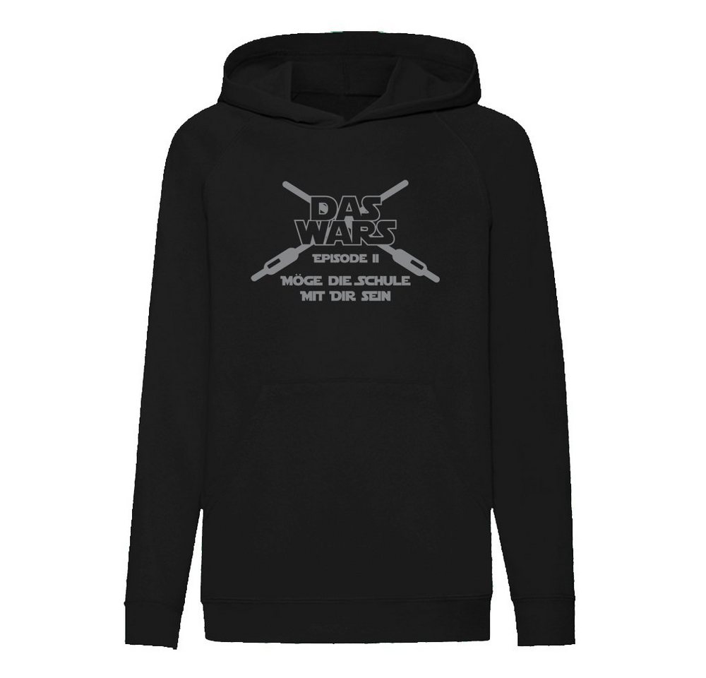 G-graphics Hoodie Kindergarten – DAS WARS – Möge die Schule mit dir sein Kinder Hoodie / Kapuzenpullover, Mit Spruch / Sprüche / Print / Motiv von G-graphics