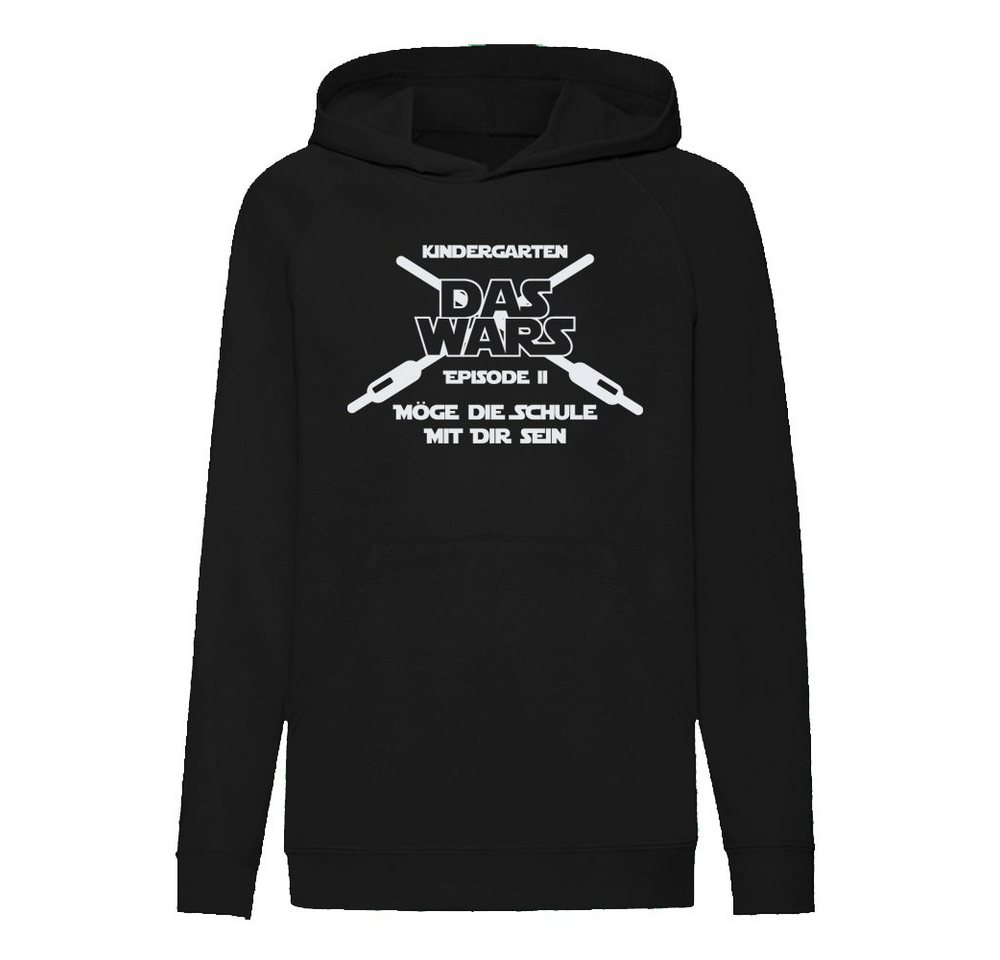 G-graphics Hoodie Kindergarten – DAS WARS – Möge die Schule mit dir sein Kinder Hoodie / Kapuzenpullover, Mit Spruch / Sprüche / Print / Motiv von G-graphics