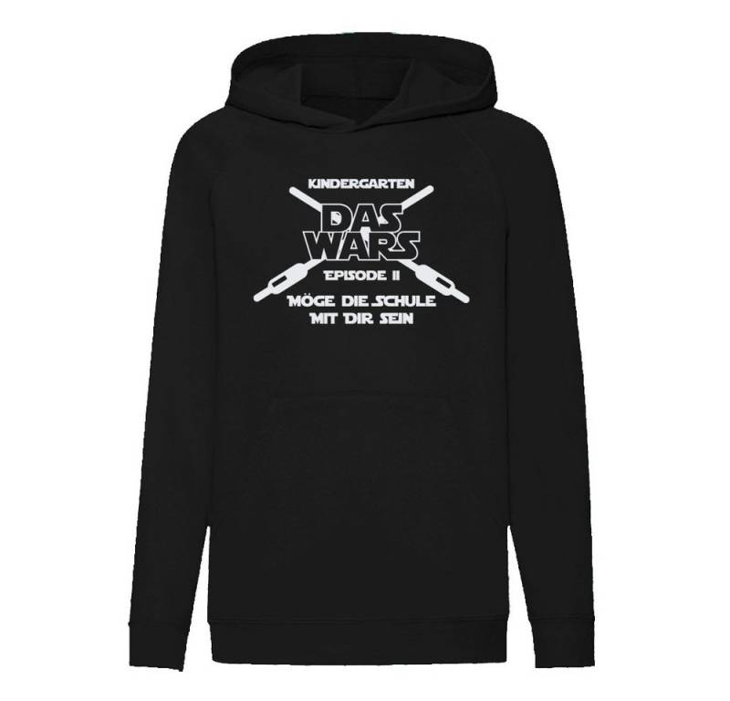 G-graphics Hoodie Kindergarten – DAS WARS – Möge die Schule mit dir sein Kinder Hoodie / Kapuzenpullover mit tollem Motiv zur Einschulung von G-graphics
