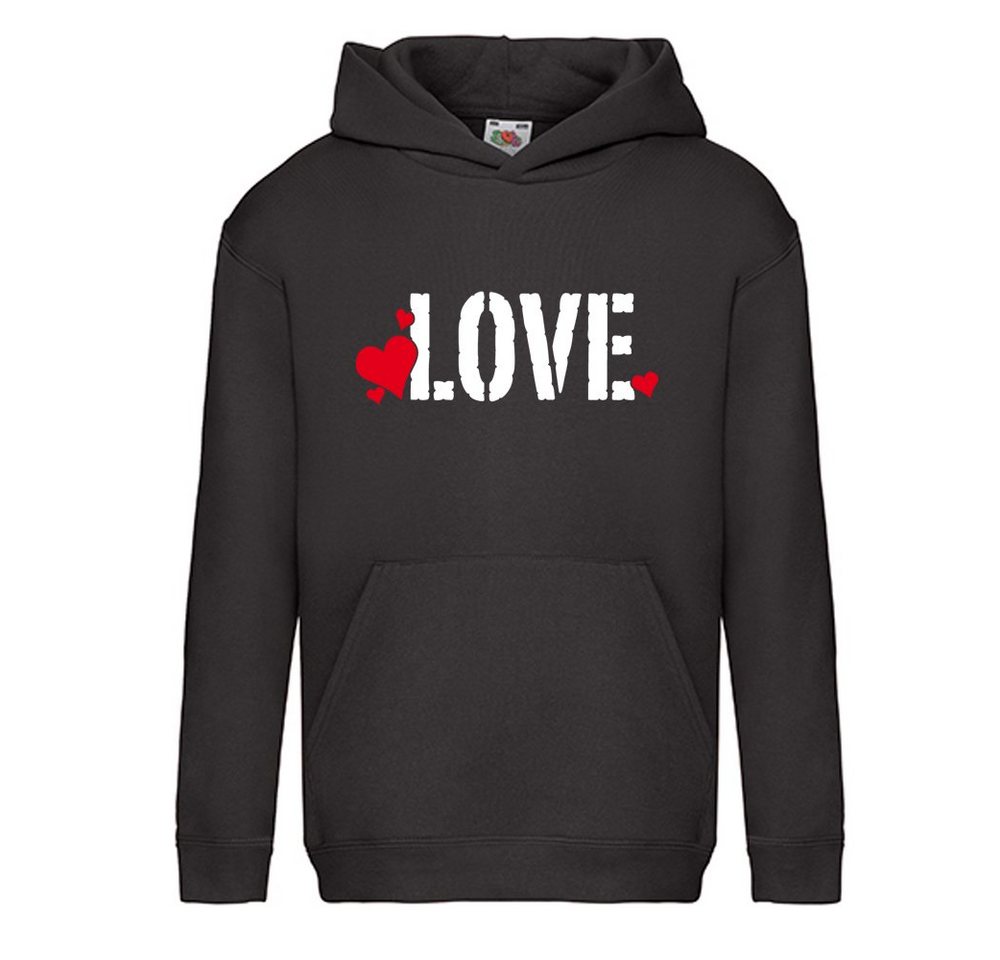 G-graphics Hoodie LOVE Kinder Hoodie / Kapuzenpullover, Mit Spruch / Sprüche / Print / Motiv von G-graphics