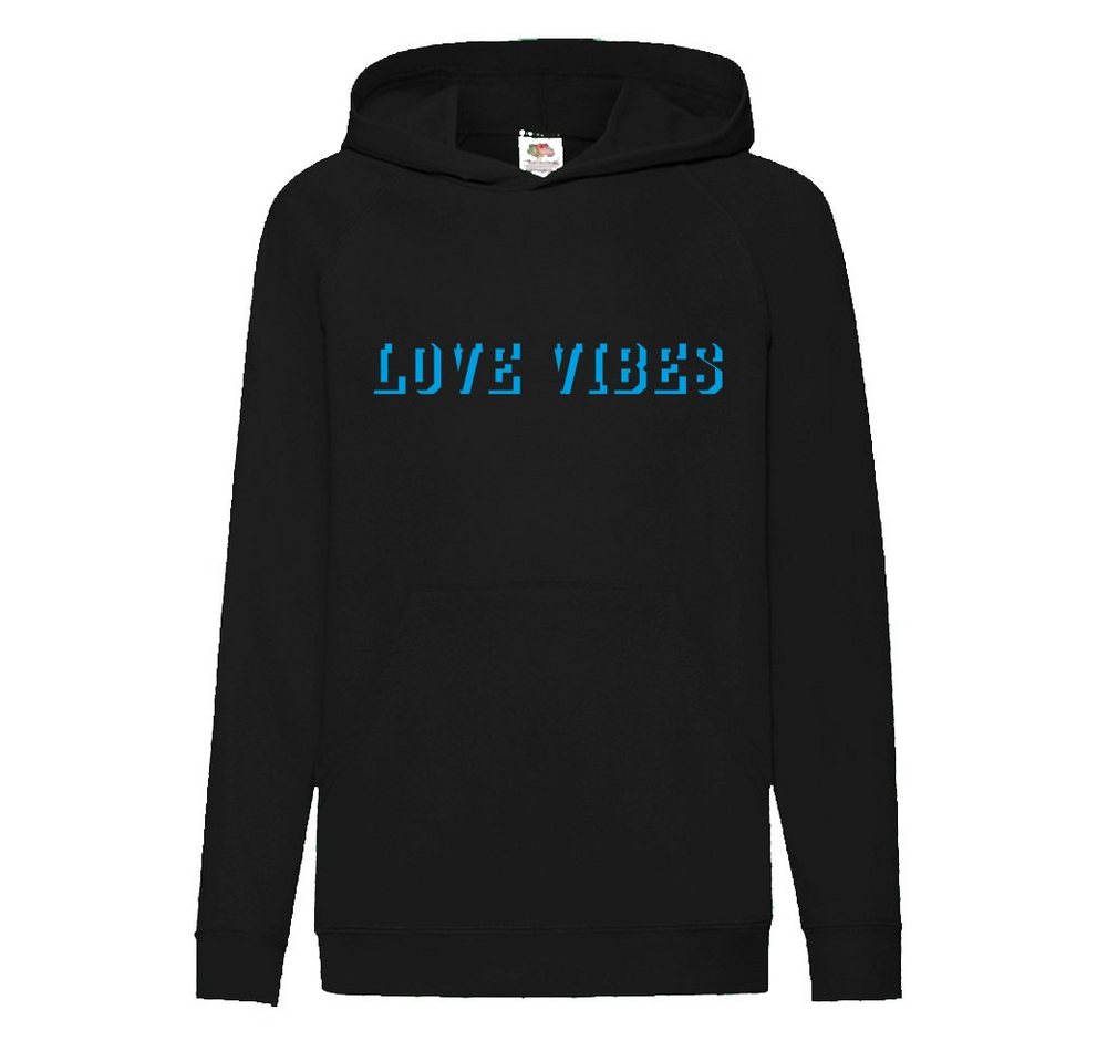 G-graphics Hoodie Love Vibes Kinder Hoodie / Kapuzenpullover, Mit Spruch / Sprüche / Print / Motiv von G-graphics