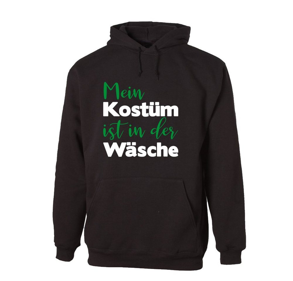 G-graphics Hoodie Mein Kostüm ist in der Wäsche mit trendigem Frontprint, Aufdruck auf der Vorderseite, Spruch/Sprüche/Print/Motiv, für jung & alt von G-graphics