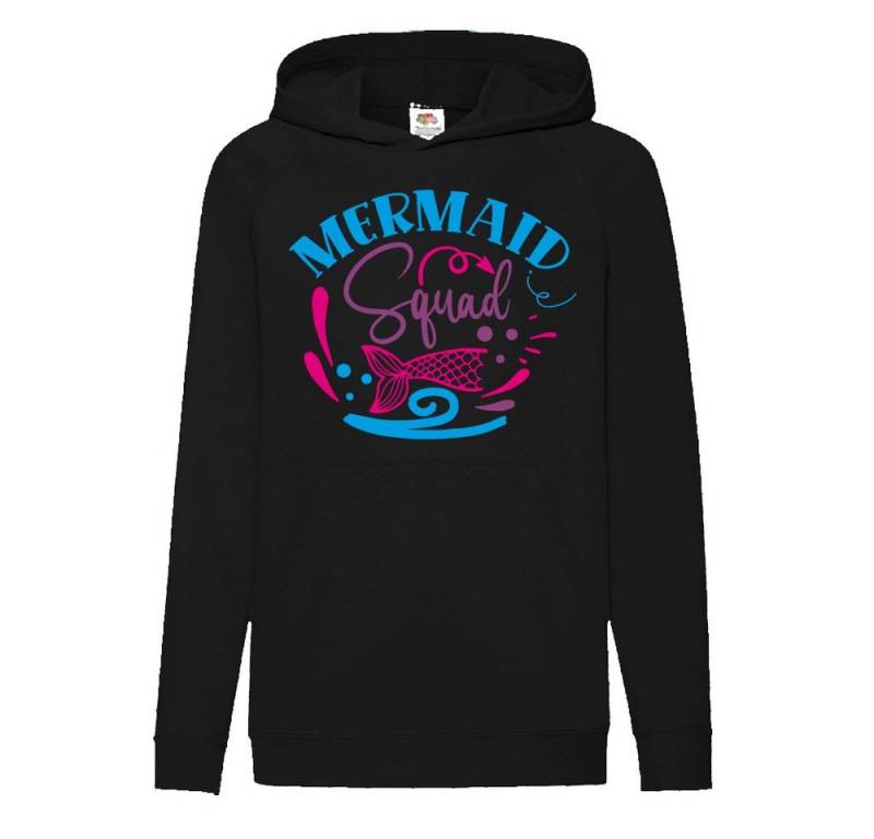 G-graphics Hoodie Mermaid Squad Kinder Hoodie / Kapuzenpullover mit coolem Motiv als Frontprint von G-graphics