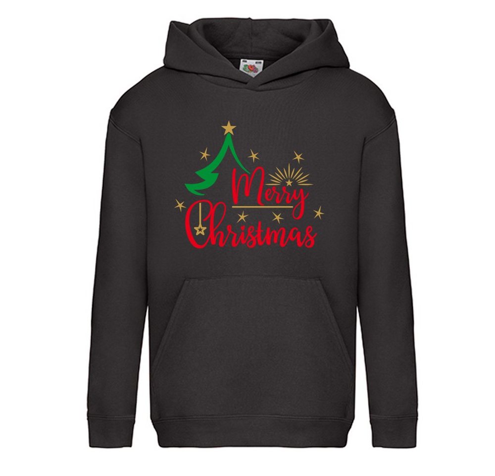 G-graphics Hoodie Merry Christmas Kinder Hoodie / Kapuzenpullover mit schönem Winter- & Weihnachtsmotiv von G-graphics