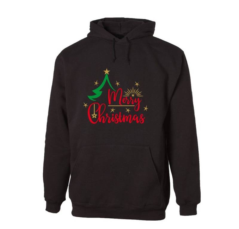 G-graphics Hoodie Merry Christmas Unisex mit trendigem Frontprint mit Weihnachtsmotiv von G-graphics