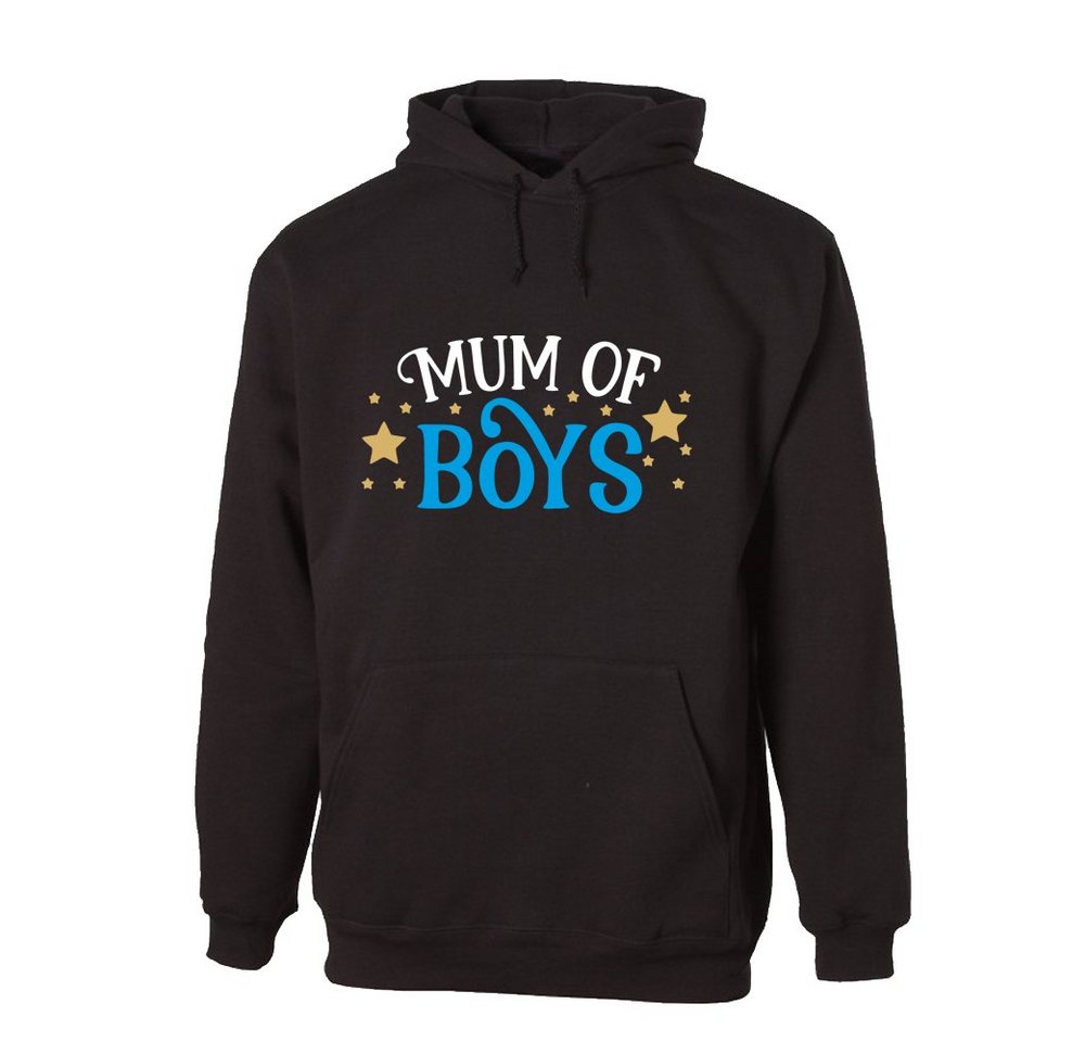 G-graphics Hoodie Mom of Boys mit trendigem Frontprint, Aufdruck auf der Vorderseite, Spruch/Sprüche/Print/Motiv, für jung & alt von G-graphics