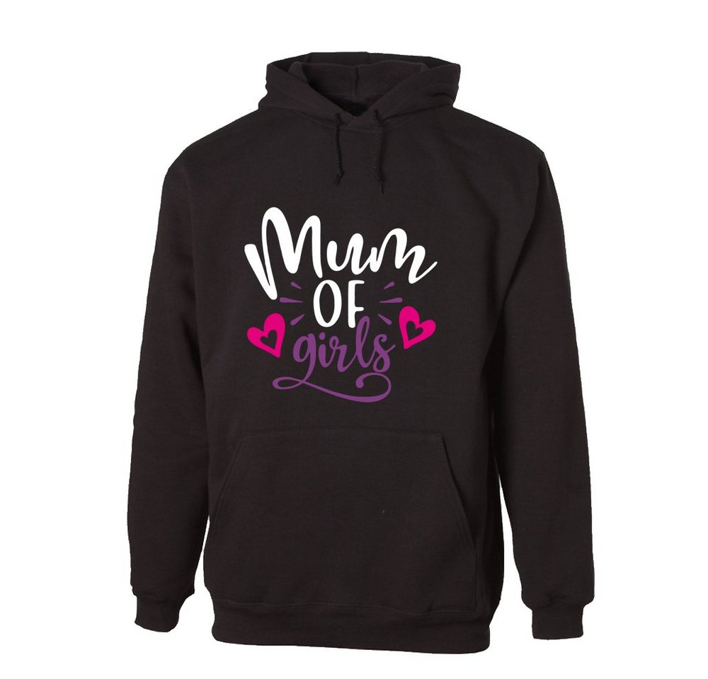 G-graphics Hoodie Mum of girls mit trendigem Frontprint, Aufdruck auf der Vorderseite, Spruch/Sprüche/Print/Motiv, für jung & alt von G-graphics