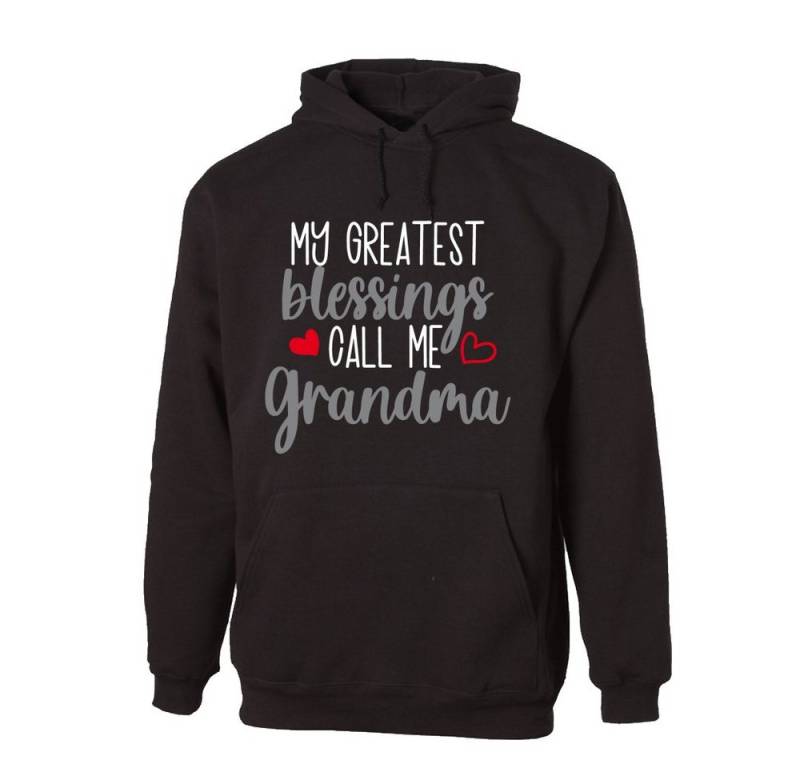 G-graphics Hoodie My greatest blessing call me Grandma mit trendigem Frontprint mit Spruch zum Muttertag von G-graphics