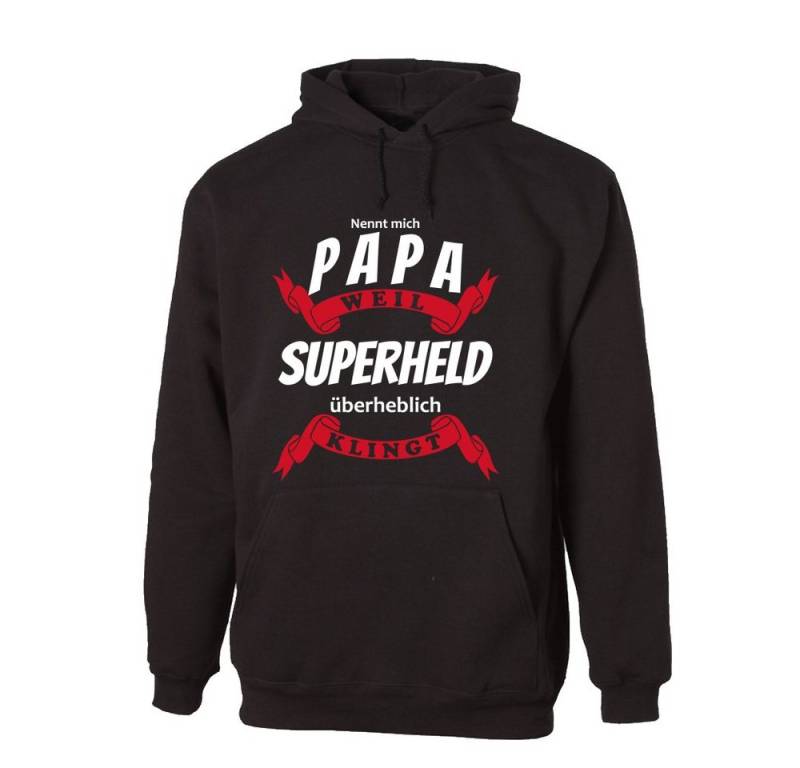 G-graphics Hoodie Nennt mich Papa, weil Superheld überheblich klingt mit trendigem Frontprint mit Spruch zum Vatertag von G-graphics