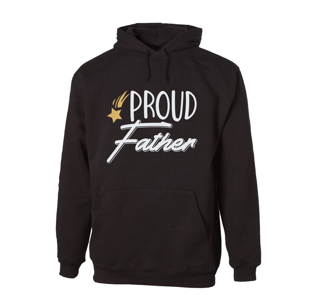 G-graphics Hoodie Proud Father mit trendigem Frontprint, Aufdruck auf der Vorderseite, Spruch/Sprüche/Print/Motiv, für jung & alt von G-graphics