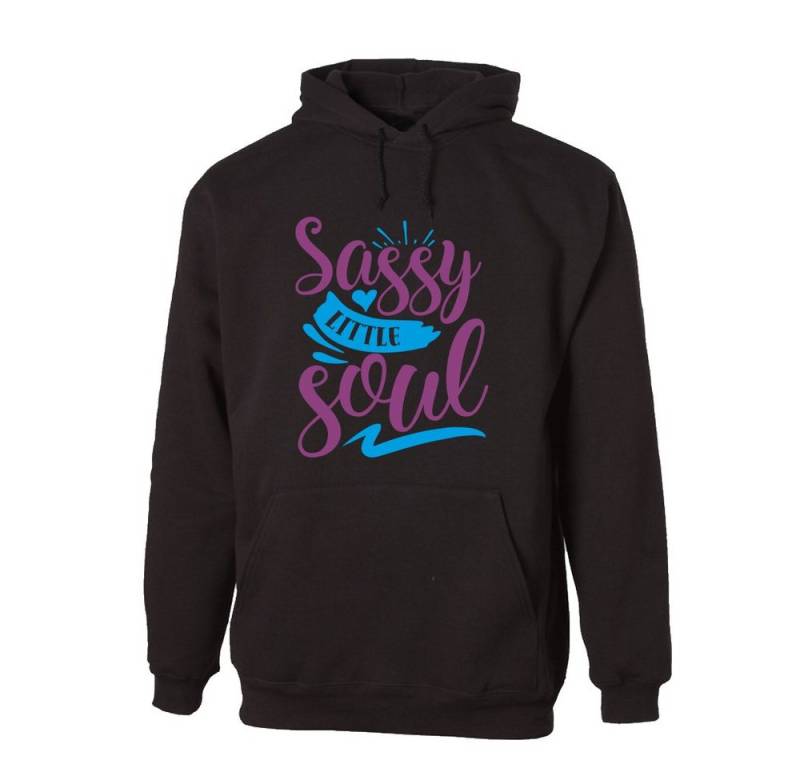 G-graphics Hoodie Sassy little Soul mit trendigem Frontprint mit Spruch von G-graphics