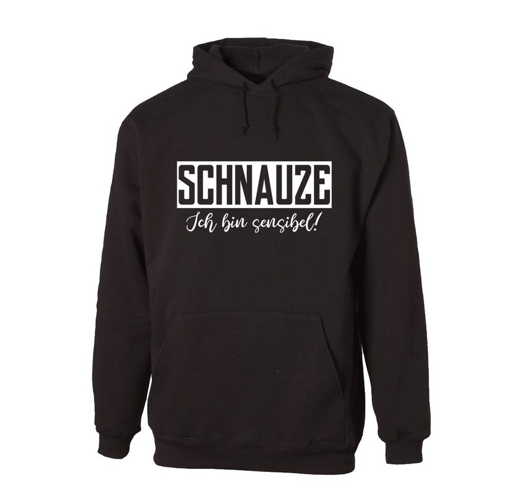 G-graphics Hoodie Schnauze – Ich bin sensibel! mit trendigem Frontprint, Aufdruck auf der Vorderseite, Spruch/Sprüche/Print/Motiv, für jung & alt von G-graphics