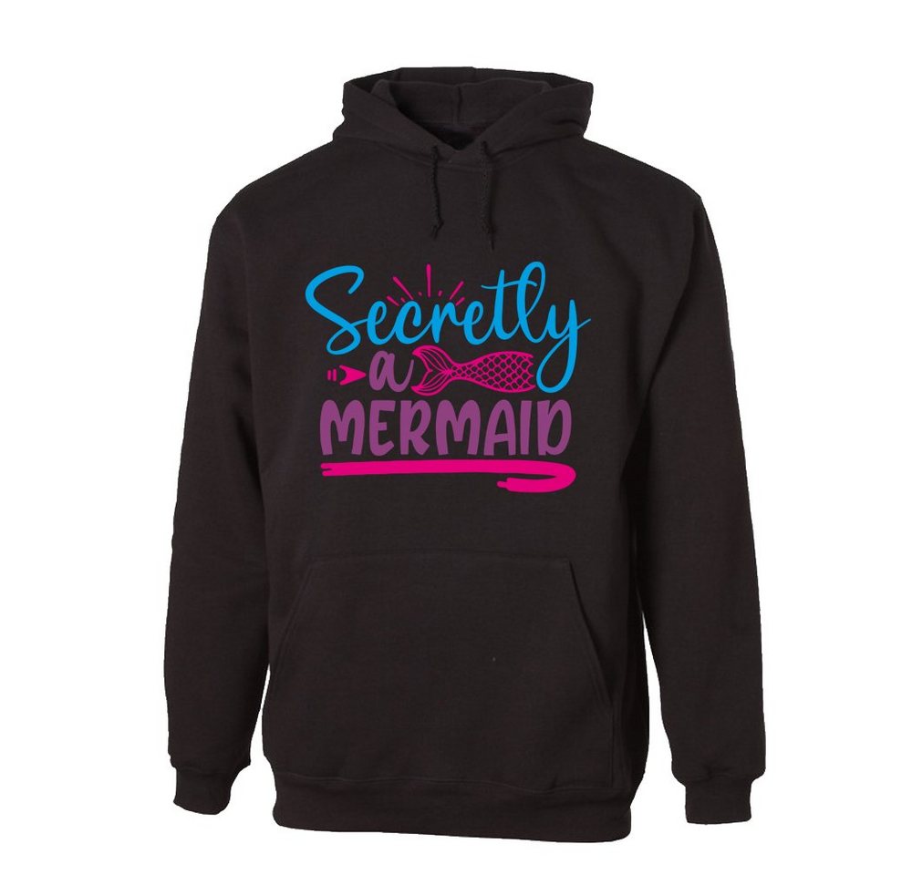 G-graphics Hoodie Secretly a Mermaid mit trendigem Frontprint, Aufdruck auf der Vorderseite, Spruch/Sprüche/Print/Motiv, für jung & alt von G-graphics