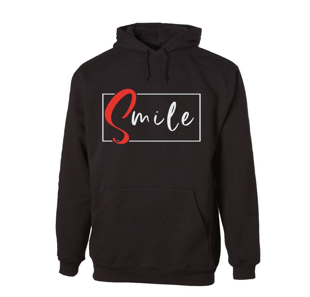 G-graphics Hoodie Smile Unisex mit trendigem Frontprint mit Spruch von G-graphics