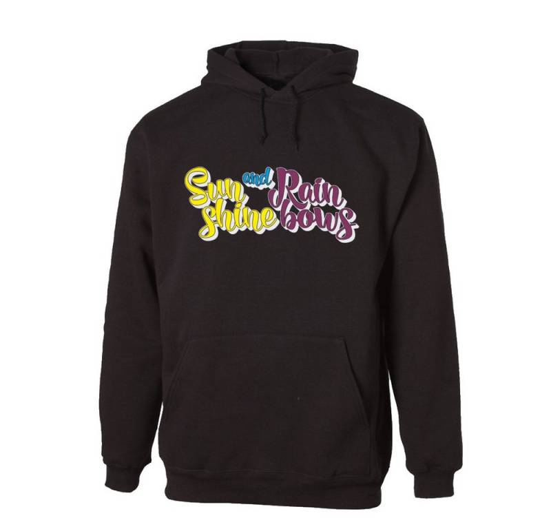 G-graphics Hoodie Sunshine and Rainbows Unisex mit trendigem Frontprint mit Spruch von G-graphics