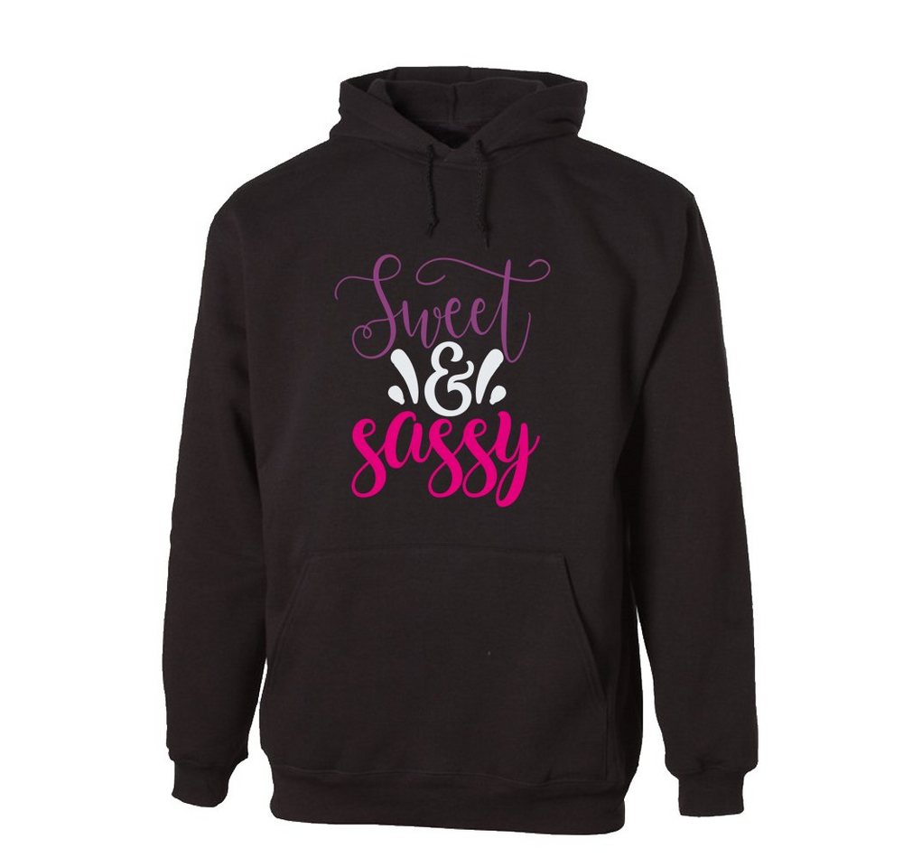 G-graphics Hoodie Sweet & Sassy mit trendigem Frontprint, Aufdruck auf der Vorderseite, Spruch/Sprüche/Print/Motiv, für jung & alt von G-graphics