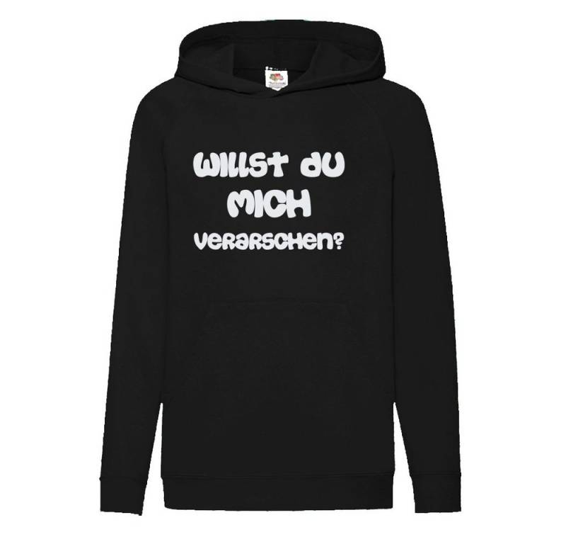 G-graphics Hoodie Willst Du mich verarschen? Kinder Hoodie / Kapuzenpullover mit coolem Spruch als Frontprint von G-graphics