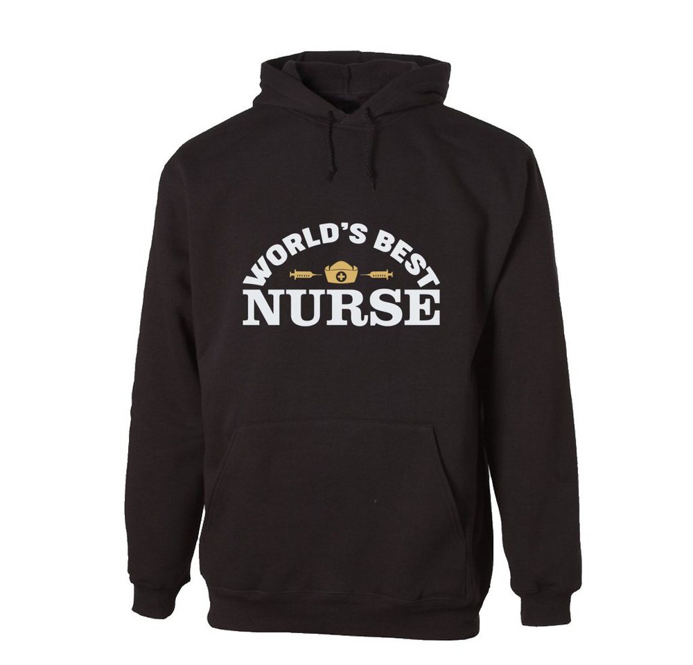 G-graphics Hoodie World´s best Nurse mit trendigem Frontprint für die, die ihren Job lieben von G-graphics