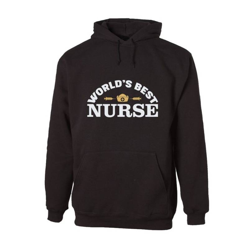 G-graphics Hoodie World´s best Nurse mit trendigem Frontprint für die, die ihren Job lieben von G-graphics