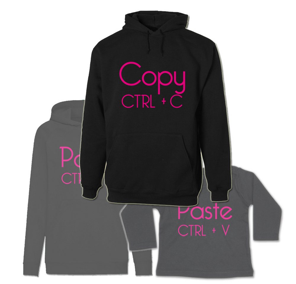 G-graphics Kapuzenpullover Copy & Paste (Familienset, Einzelteile zum selbst zusammenstellen) Kinder & Erwachsenen-Hoodie & Baby Sweater von G-graphics