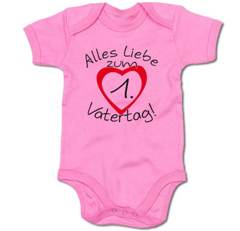 G-graphics Kurzarmbody Alles Liebe zum 1. Vatertag! Baby Body mit Spruch / Motiv / Aufdruck • zum Vatertag von G-graphics