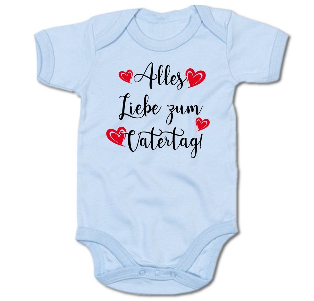 G-graphics Kurzarmbody Alles Liebe zum Vatertag! Baby Body mit Spruch / Motiv / Aufdruck • zum Vatertag von G-graphics