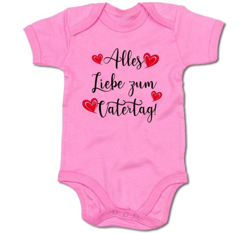 G-graphics Kurzarmbody Alles Liebe zum Vatertag! Baby Body mit Spruch / Motiv / Aufdruck • zum Vatertag von G-graphics
