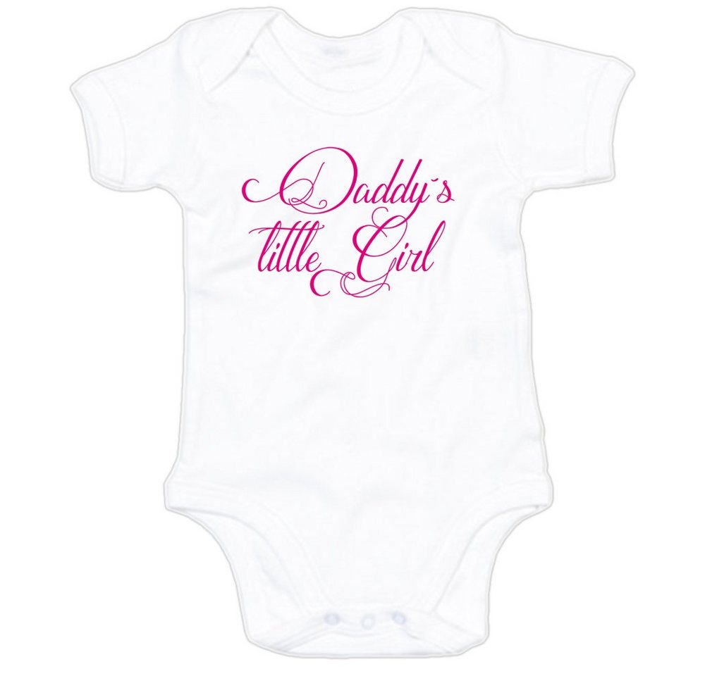 G-graphics Kurzarmbody Baby Body - Daddy´s little girl mit Spruch / Sprüche • Babykleidung • Geschenk zum Vatertag / zur Geburt / Taufe / Babyshower / Babyparty • Strampler von G-graphics