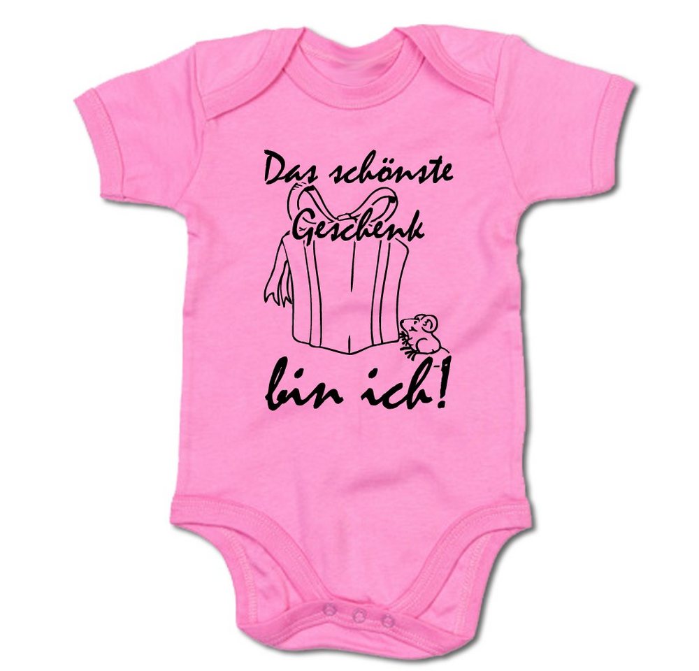 G-graphics Kurzarmbody Baby Body - Das schönste Geschenk bin ich! mit Spruch / Sprüche • Babykleidung • Geschenk zur Geburt / Taufe / Babyshower / Babyparty • Strampler von G-graphics