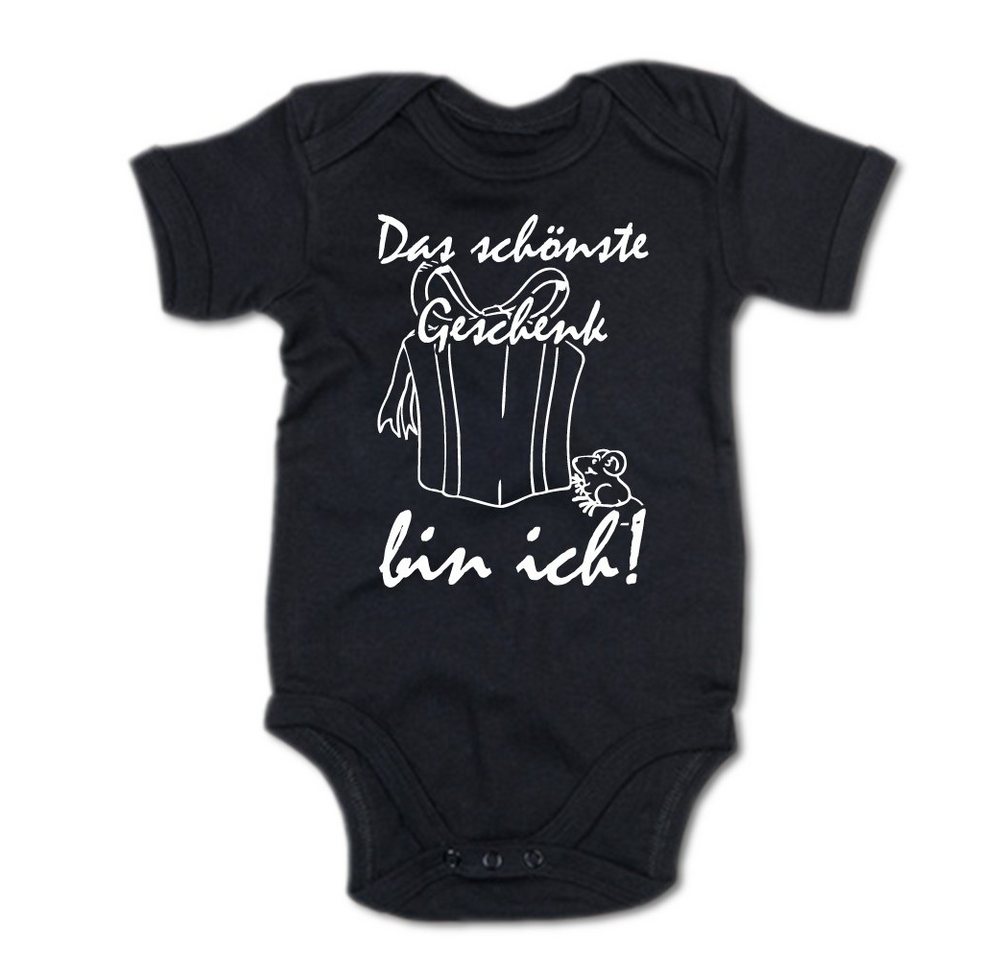G-graphics Kurzarmbody Das schönste Geschenk bin ich! Baby Body mit Spruch / Motiv / Aufdruck • als Geschenk von G-graphics