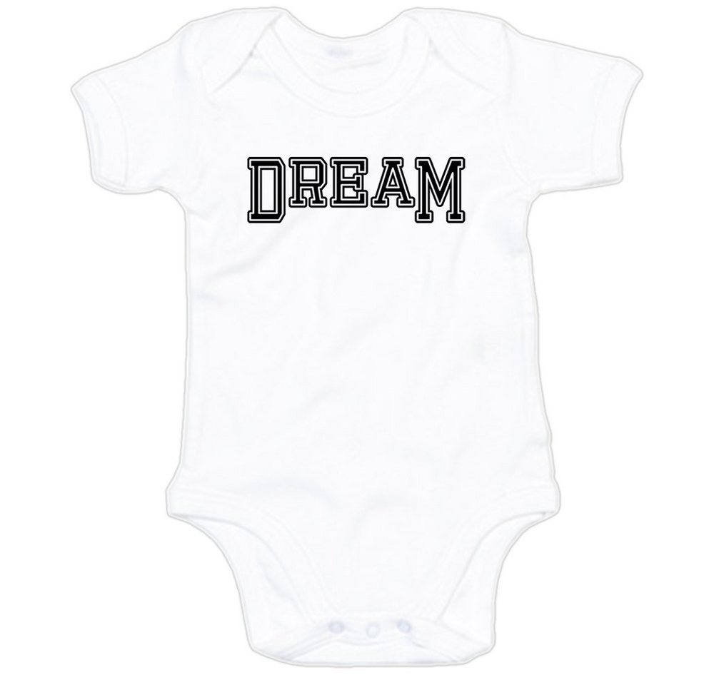 G-graphics Kurzarmbody Baby Body - Dream mit Spruch / Sprüche • Babykleidung • Geschenk zur Geburt / Taufe / Babyshower / Babyparty • Strampler von G-graphics