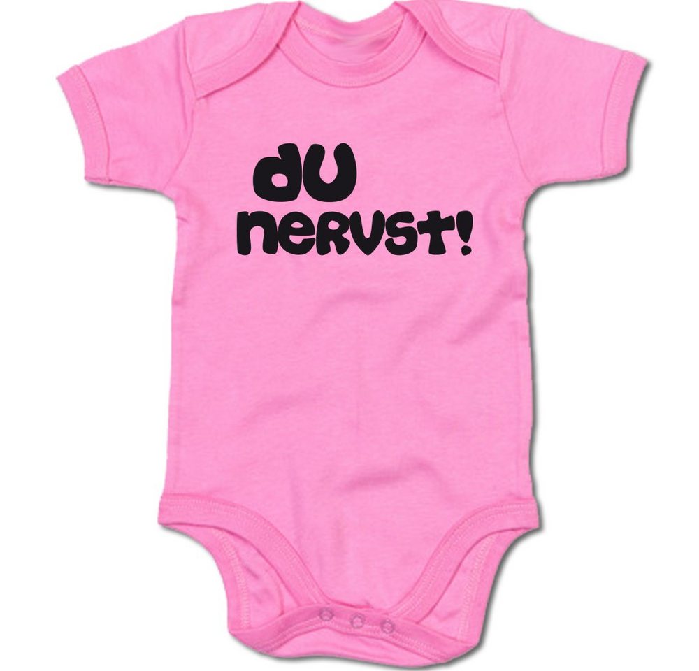 G-graphics Kurzarmbody Du nervst! Baby Body mit Spruch / Motiv / Aufdruck von G-graphics