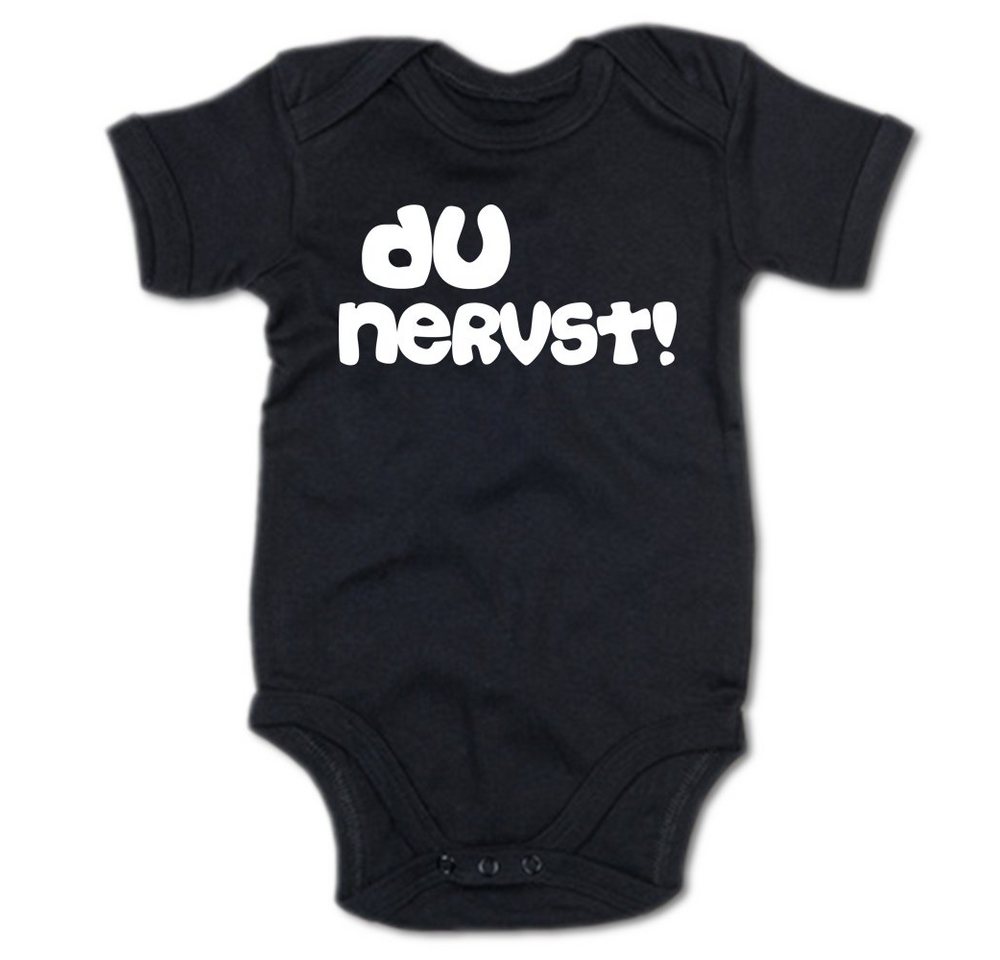 G-graphics Kurzarmbody Du nervst! Baby Body mit Spruch / Motiv / Aufdruck von G-graphics