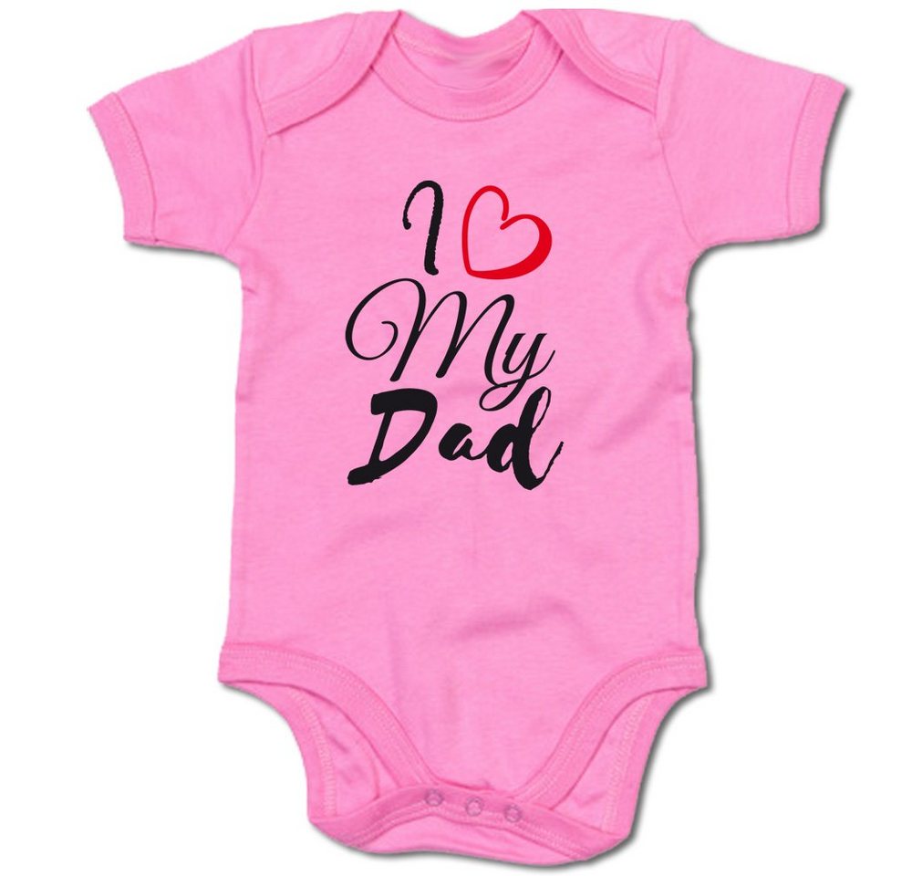 G-graphics Kurzarmbody I love my Dad Baby Body mit Spruch / Motiv / Aufdruck • zum Vatertag von G-graphics