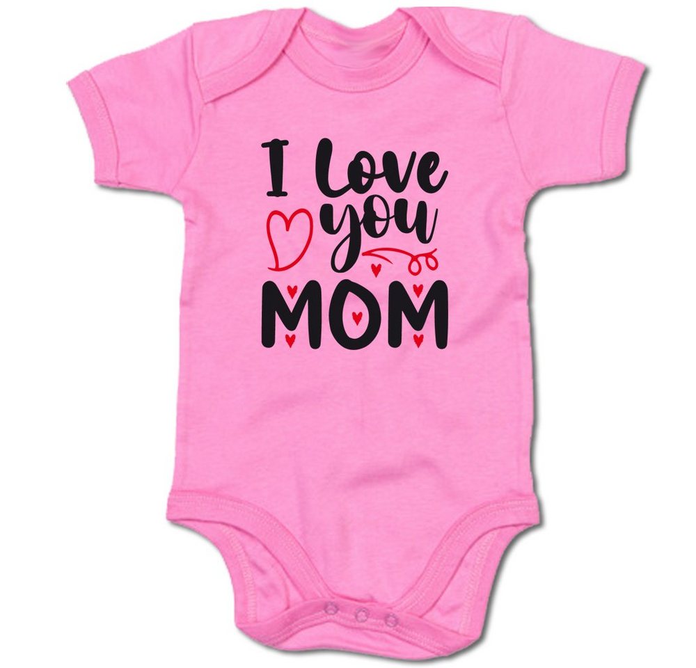 G-graphics Kurzarmbody I love you mom Baby Body mit Spruch / Motiv / Aufdruck • zum Muttertag von G-graphics