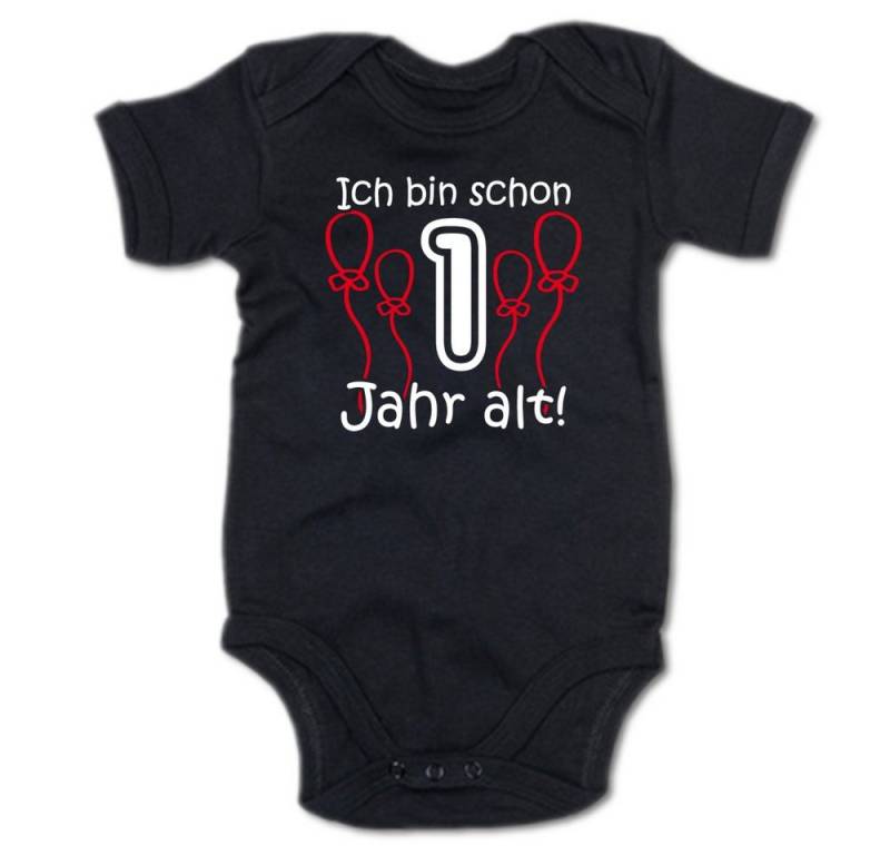 G-graphics Kurzarmbody Ich bin schon 1 Jahr alt! Baby Body mit Spruch / Motiv / Aufdruck • zum ersten Geburtstag von G-graphics