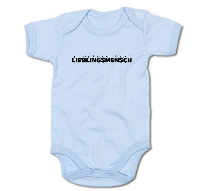 G-graphics Kurzarmbody Lieblingsmensch Baby Body mit Spruch / Motiv / Aufdruck • als Geschenk von G-graphics