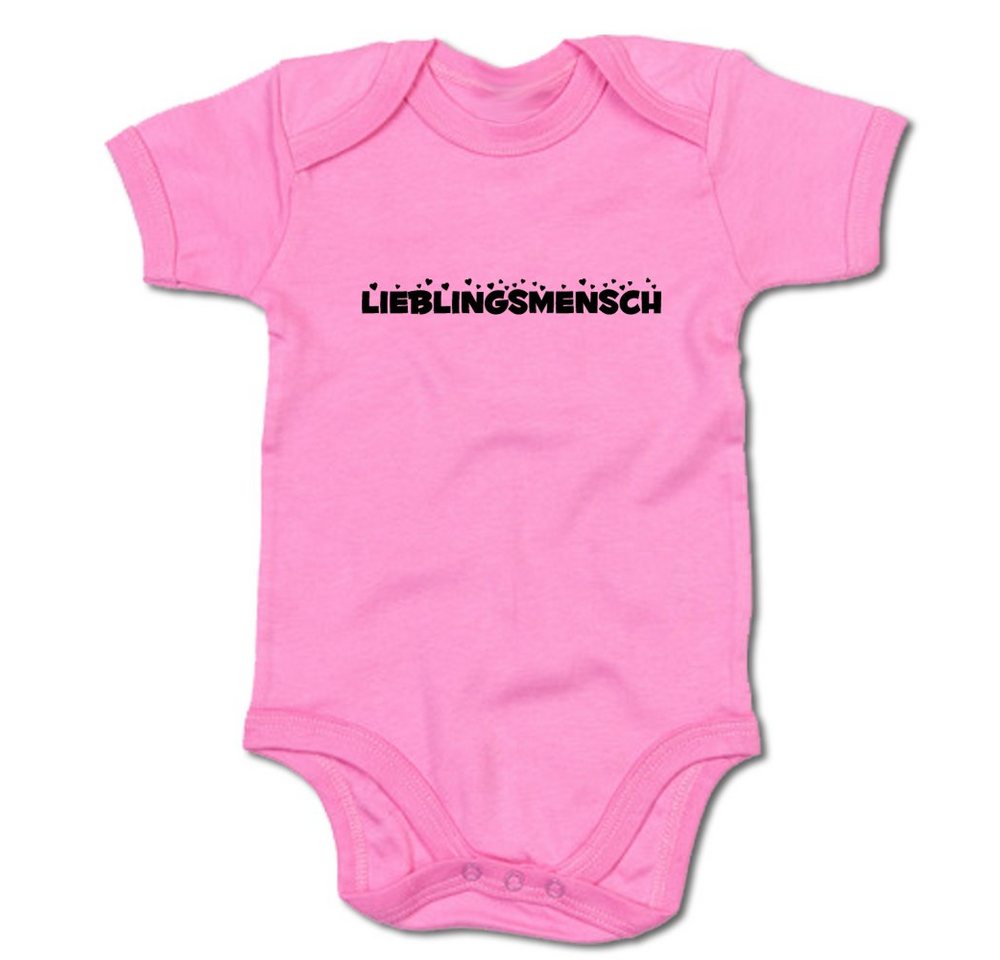 G-graphics Kurzarmbody Lieblingsmensch Baby Body mit Spruch / Motiv / Aufdruck • als Geschenk von G-graphics