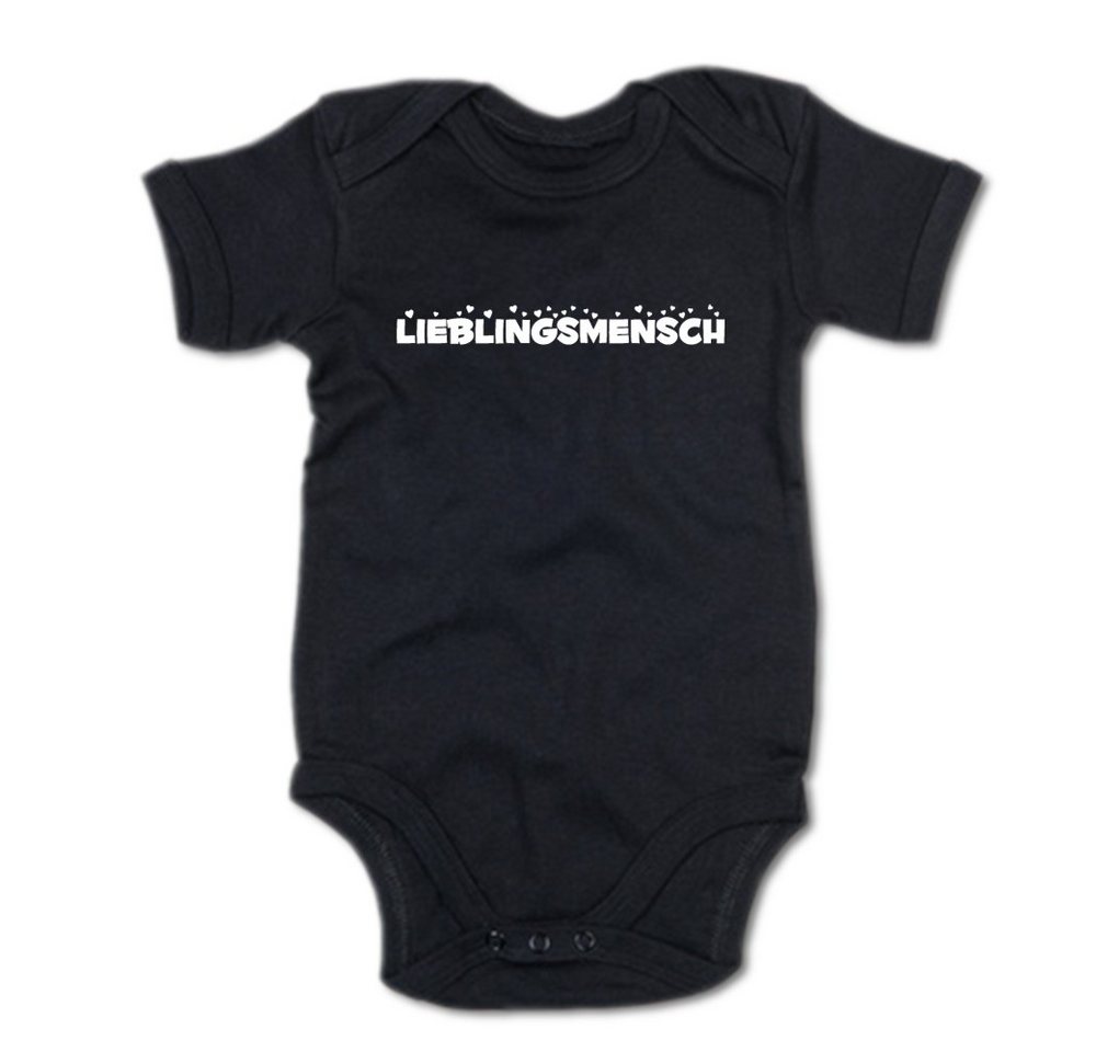G-graphics Kurzarmbody Lieblingsmensch Baby Body mit Spruch / Motiv / Aufdruck • als Geschenk von G-graphics