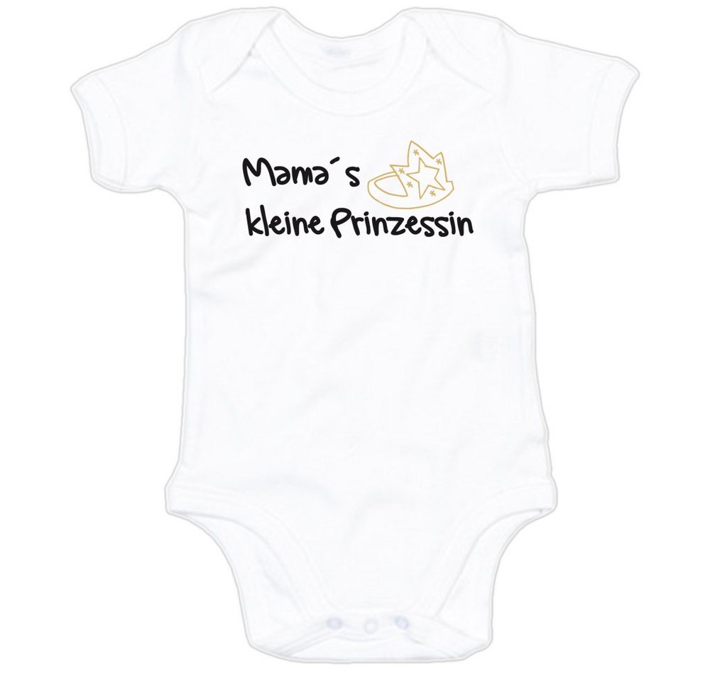 G-graphics Kurzarmbody Baby Body - Mama´s kleine Prinzessin mit Spruch / Sprüche • Babykleidung • Geschenk zum Muttertag / zur Geburt / Taufe / Babyshower / Babyparty • Strampler von G-graphics