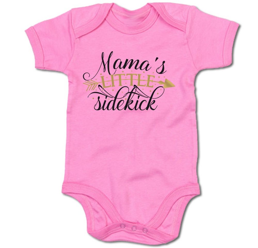 G-graphics Kurzarmbody Mama´s little sidekick Baby Body mit Spruch / Motiv / Aufdruck • zur Geburt / Babyparty von G-graphics