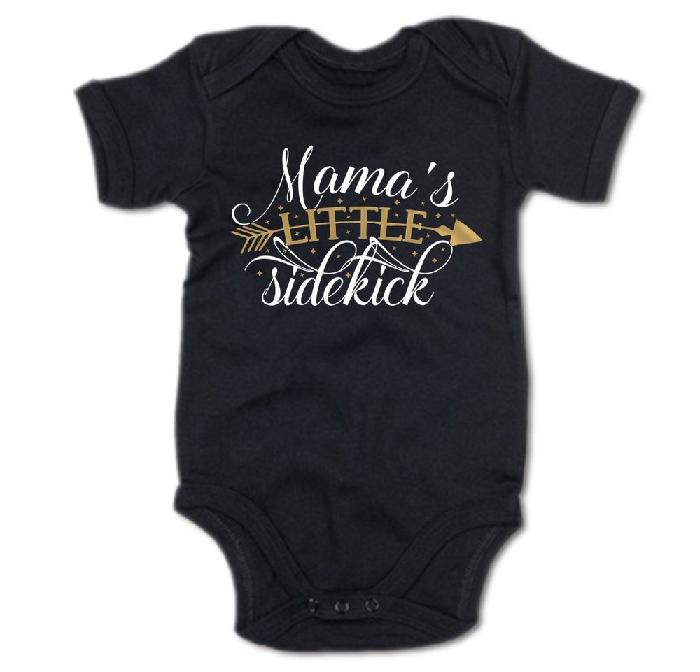 G-graphics Kurzarmbody Mama´s little sidekick Baby Body mit Spruch / Motiv / Aufdruck • zur Geburt / Babyparty von G-graphics