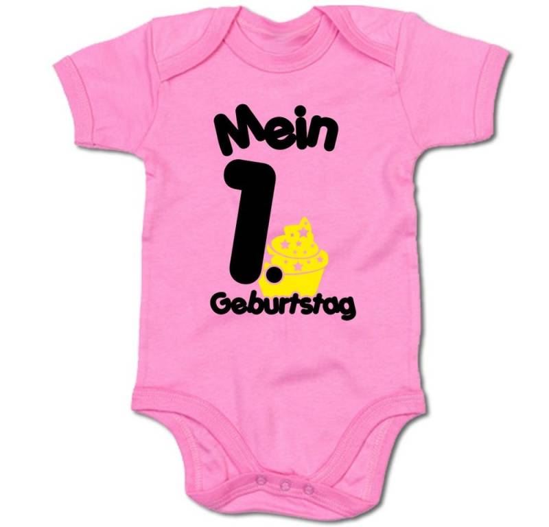 G-graphics Kurzarmbody Mein 1. Geburtstag Baby Body mit Spruch / Motiv / Aufdruck • zum ersten Geburtstag von G-graphics