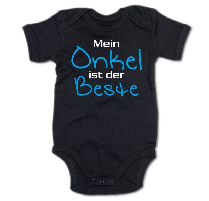 G-graphics Kurzarmbody Mein Onkel ist der Beste Baby Body mit Spruch / Motiv / Aufdruck • für/von Tante & Onkel von G-graphics